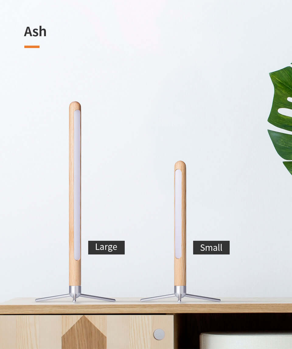 Vertical Wood Eye-Protection Desk Lamp-5