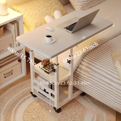 Adjustable Folding Table for Home Office Bedroom Use-2