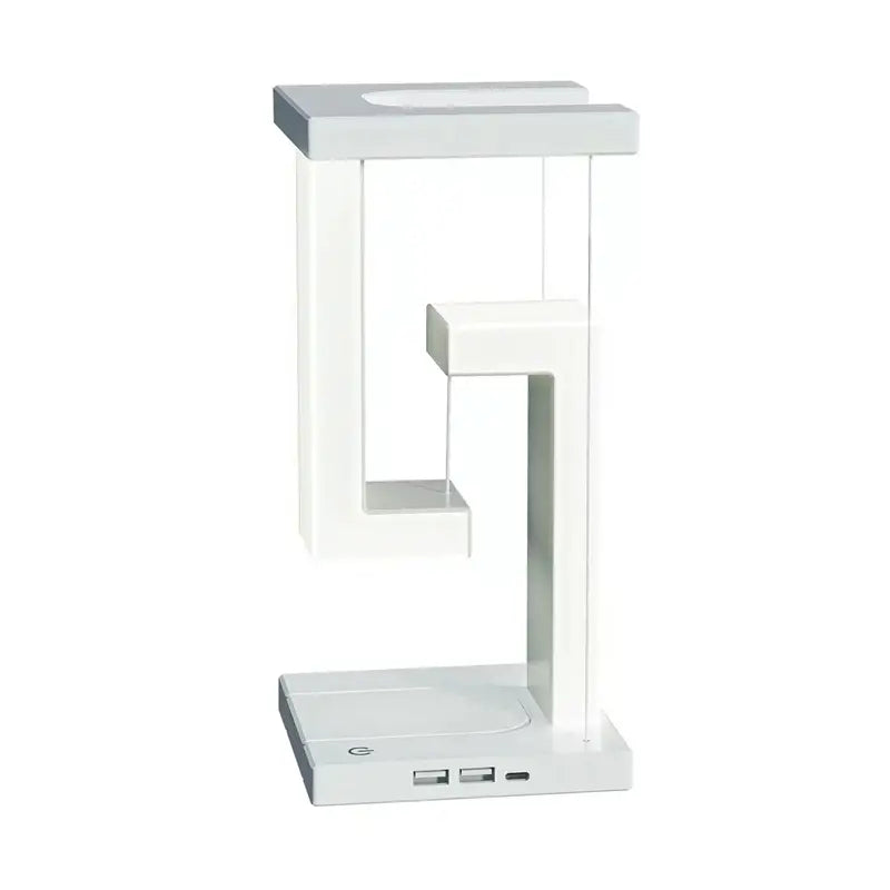 Floating Desk Lamp With Wireless Charging And USB Output Port-0