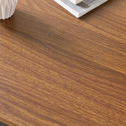 Easy Assembly Black Frame Office Desk-2