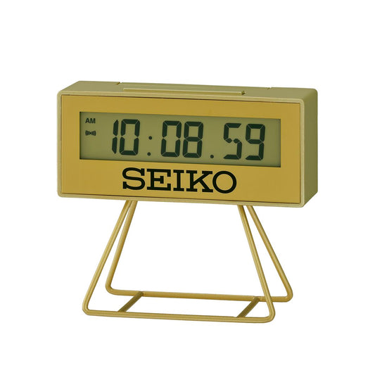 Alarm Clock Seiko QHL062G Golden-0