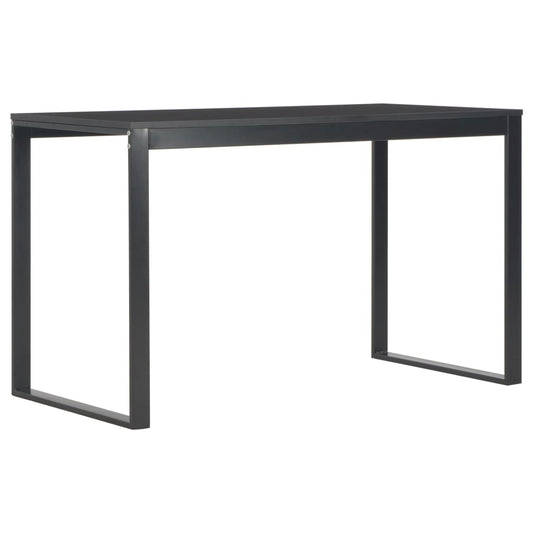 NNEVL Computer Desk Black 120x60x70 cm-1