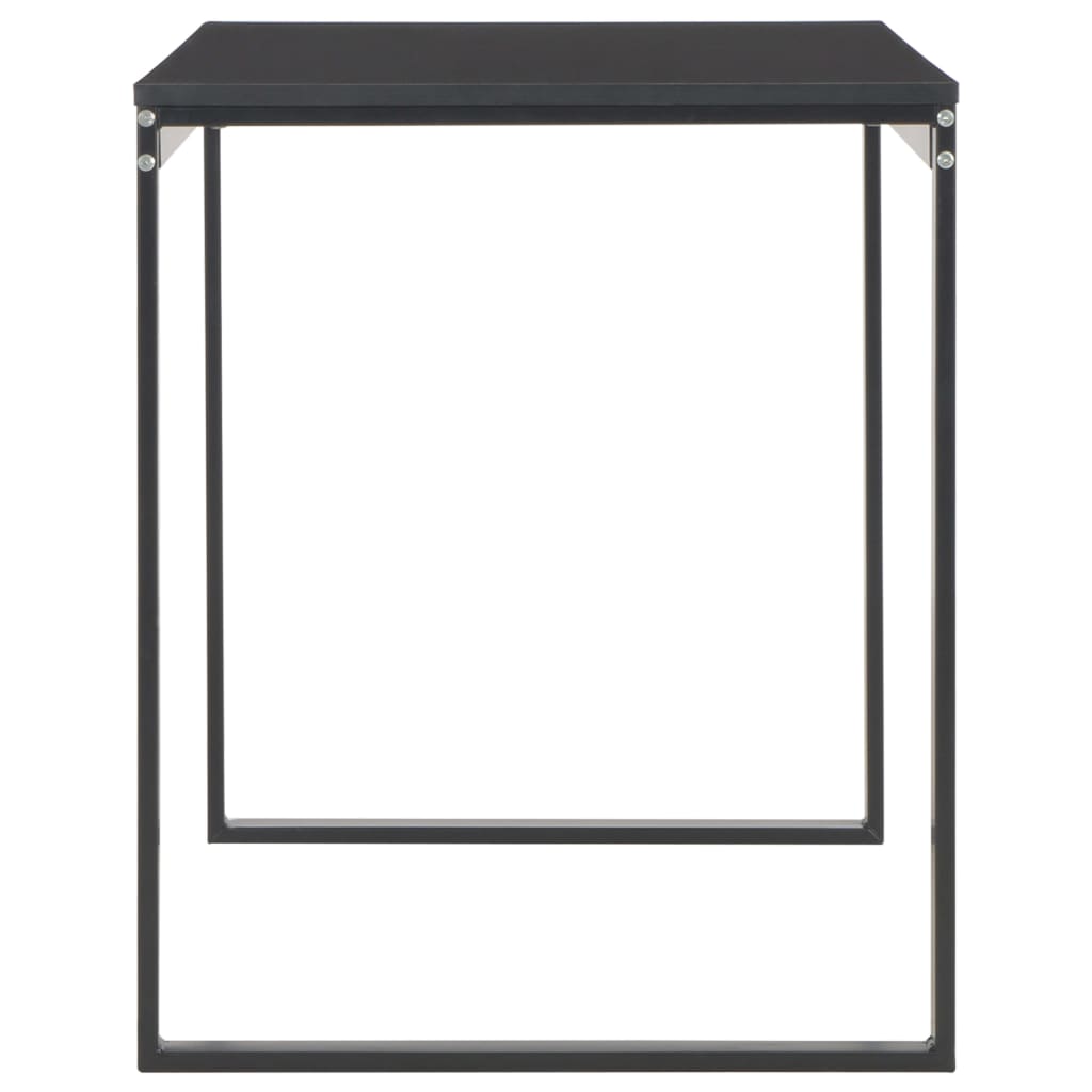 NNEVL Computer Desk Black 120x60x70 cm-2
