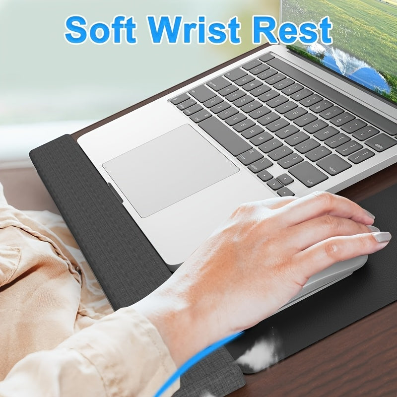 Wooden Laptop Desk with Mouse Pad-2