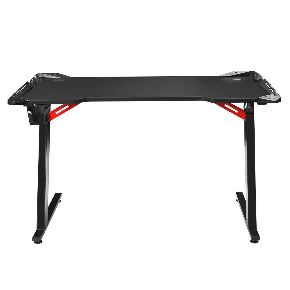 NNEDSZ Artiss Gaming Desk Computer Desks LED Light 120CM-2