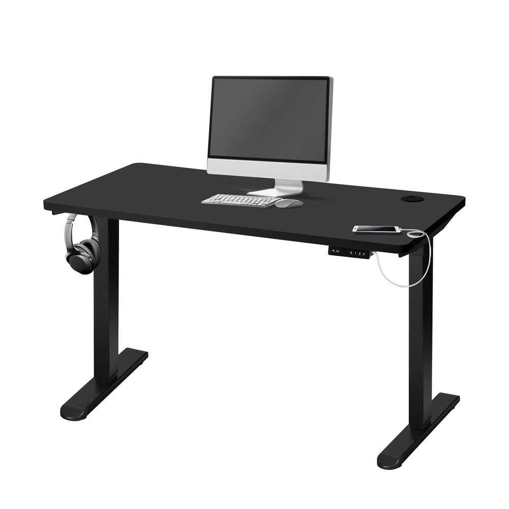 NNEED Standing Desk Adjustable Motorised Black-1