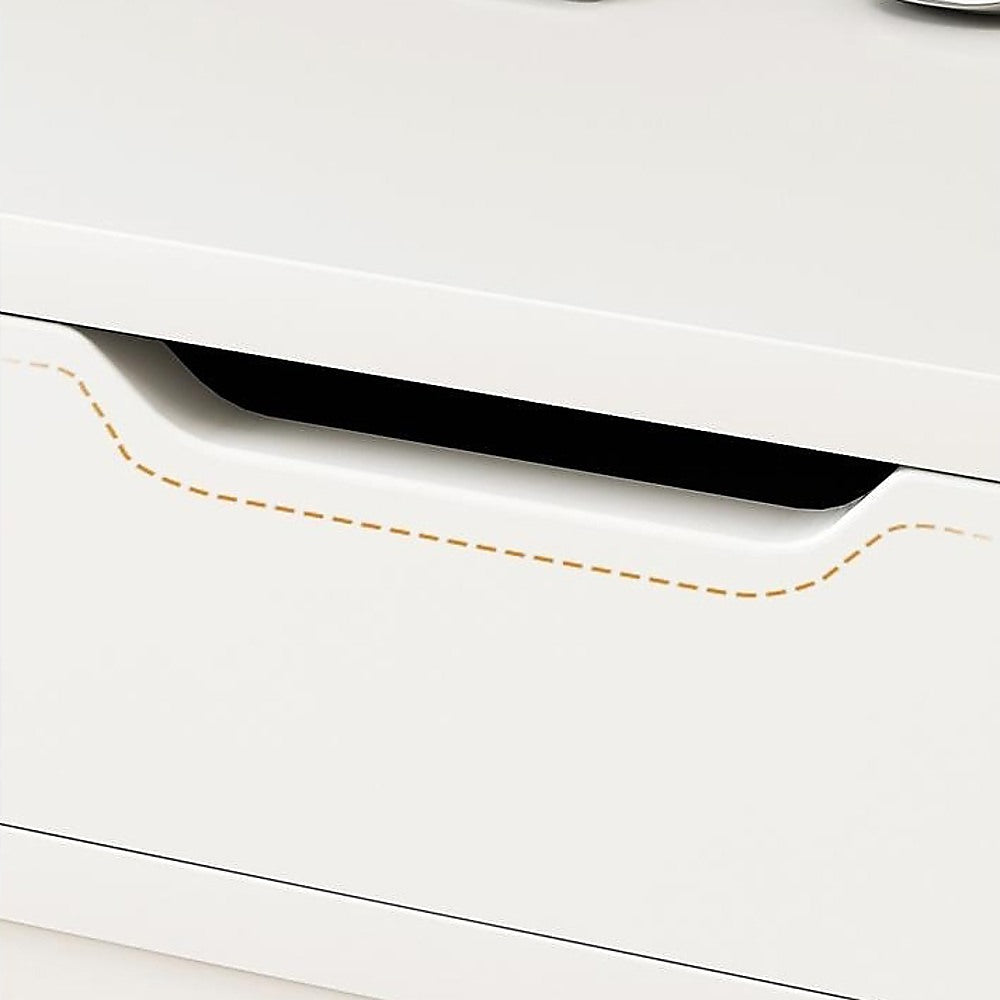 NNEDSZ White Computer Desk PC Laptop Table Gaming Desk Home Office Study Furniture-3