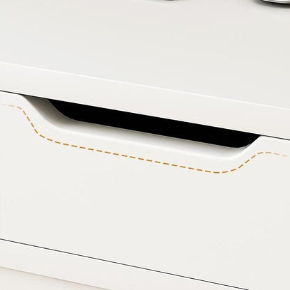 NNEDSZ White Computer Desk PC Laptop Table Gaming Desk Home Office Study Furniture-3